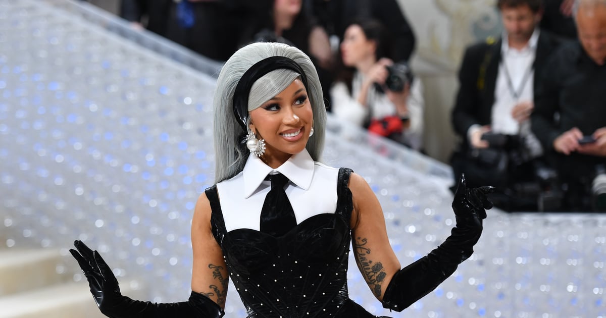 Cardi B в студии Chenpeng на Met Gala 2023