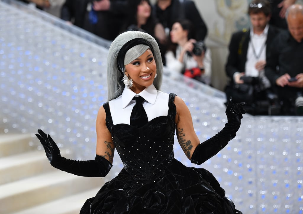 Cardi B в студии Chenpeng на Met Gala 2023