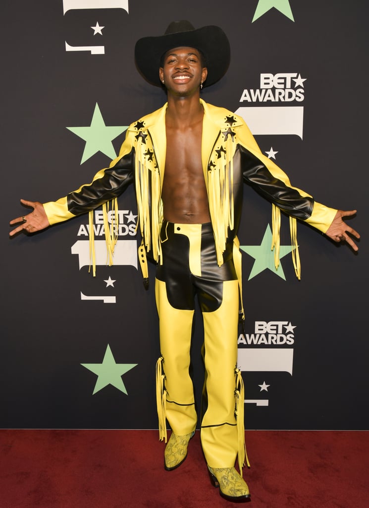 Lil Nas X на церемонии вручения наград BET Awards, июнь 2019 г.