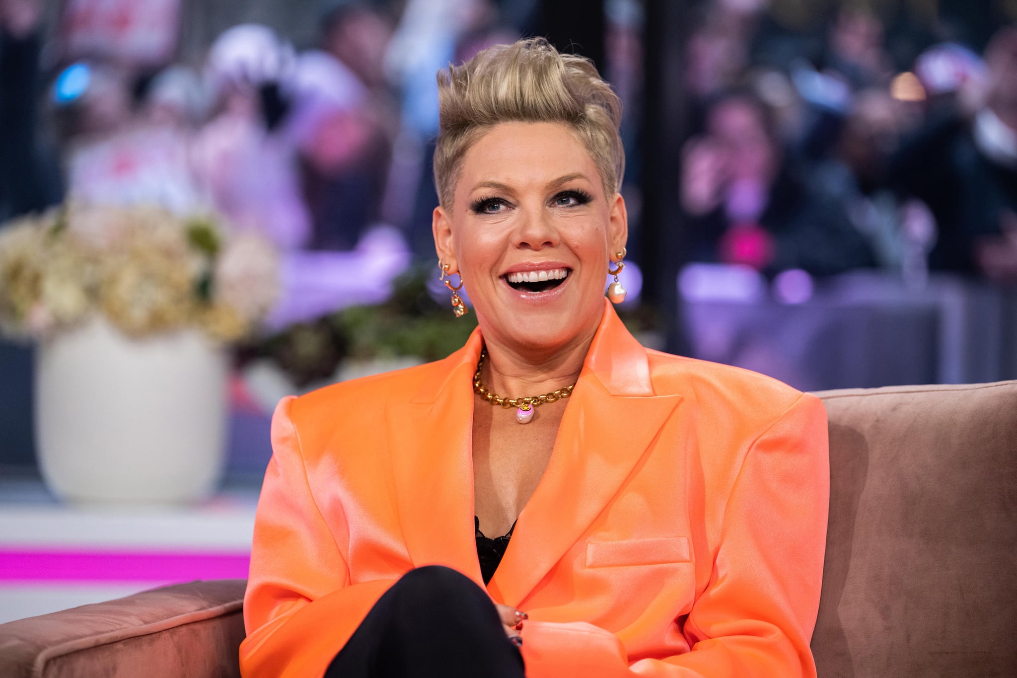 СЕГОДНЯ — На фото: P!nk во вторник, 21 февраля 2023 г. — (Фото: Натан Конглтон/NBC через Getty Images)